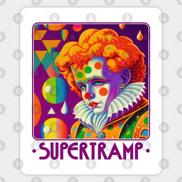 Supertramp / Original Retro Style Design Magnet by DankFutura